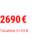 BF 20 DK2 SHU
2690 €
Hind sisaldab km 20%
Tavahind 3145 €